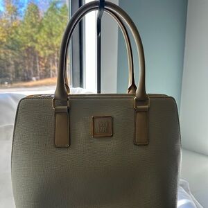 Nina Ricci Elegant Brown Satchel